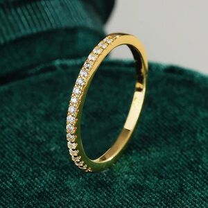 Elegant Gold Plated Women's Ring